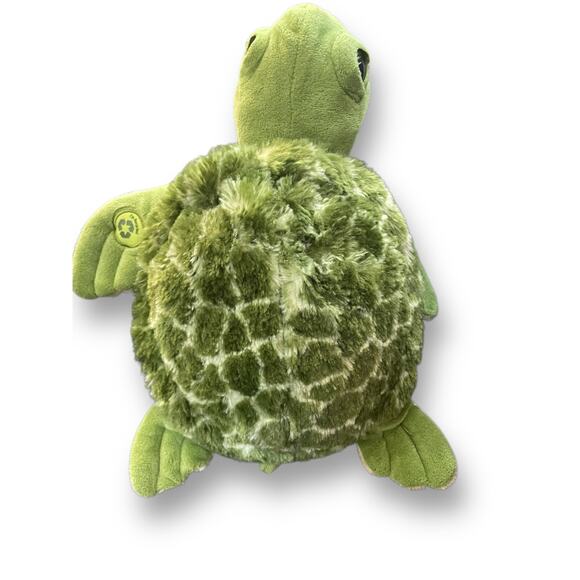 Petting Zoo Plush Turtle Stuffed Animal Tortoise Nursery Decor Shower Gift 15" - Picture 9 of 12